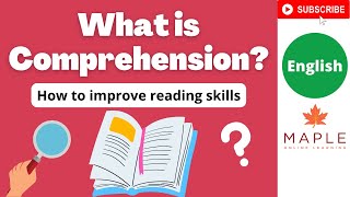 Improve Comprehension amp Reading ► Top Tips  Learn English [upl. by Garrett88]