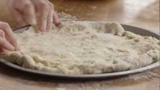 How to Make Quick and Easy Pizza Crust  Allrecipescom [upl. by Garnette]