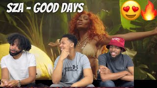 😍🙌🏽SZA  Good Days Official Video Reaction [upl. by Haynor248]