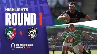 Leicester Tigers v Caldy  HIGHLIGHTS  Debutants Shine For Leicester  Premiership Cup 202324 [upl. by Anibor]