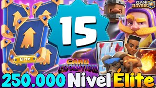 GASTO 250000 COMODINES PARA SUBIR 5 CARTAS A NIVEL 15 🔥 CABALLERO RECLUTAS😱 Ione Gamer Clash Royale [upl. by Compton]