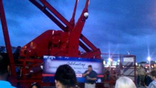 Rudolph the Red Nose Pumping Unit Lighting Ceremony in Lufkin [upl. by Presley]