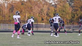 The Daily Advance sports highlights  High School Football  Hertford County at Pasquotank [upl. by Atinel]