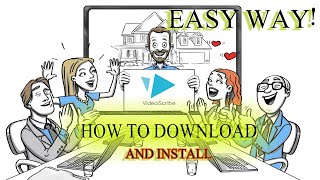 How to download and install video scribe in 2023  UrduHindi foryou educationalvideo playlist [upl. by Meurer229]