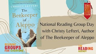 National Reading Group Day Christine Lefteri The Beekeeper of Aleppo [upl. by Lawler578]