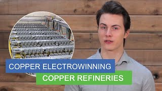 Copper electrowinning for copper refineries [upl. by Schreib]