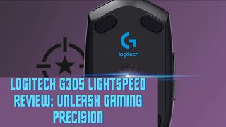 LOGITECH G305 LIGHTSPEED The Ultimate Wireless Gaming Mouse  Review [upl. by Barabbas]