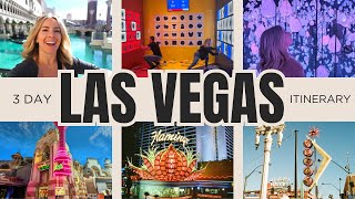 The Perfect 3 Day Las Vegas Itinerary Must Do Experiences [upl. by Anilra89]