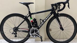 Đã bánCOLNAGO C60 carbon MADE IN ITALY Chính hãng Gr Duraace 9000 Bánh Zipp 303 USA ĐT 0395727827 [upl. by Leakcim]