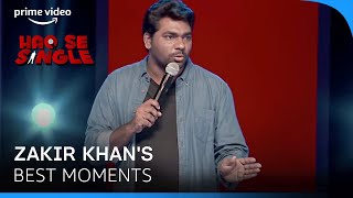 Moments We Fell In Love With ZakirKhan  Standup Comedy  Prime Video [upl. by Wanyen]