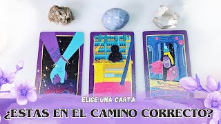 ¿Vas por el Camino Correcto Mensaje IMPORTANTE de tus Guías  Elige una Carta ✨ Tarot Interactivo [upl. by Whallon]