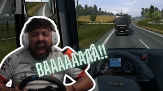 IMOGEN SPAIMA SOSELELOR PE EURO TRUCK SIMULATOR 2 [upl. by Scarlett]