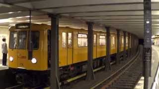 UBahn Berlin  UBahnhof TheodorHeussPlatz U2 HD 1080p [upl. by Icram431]