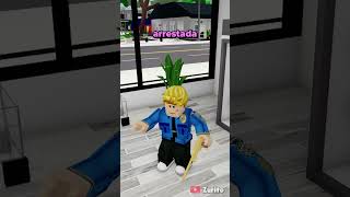 KAREN ATREVIDA SE ESCAPA DE LA POLICIA parte 2 roblox brookhaven robloxbrookhaven [upl. by Ynatirb]