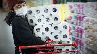 Toilet Paper Panic Buying Returns Amid Dockworkers’ Strike [upl. by Fenwick]