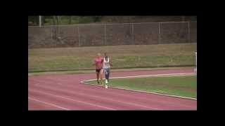 Allyson Felix Training in Sydney on 2nd January 2013 [upl. by Dhiren707]