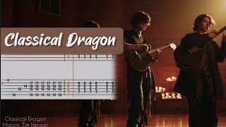 Classical Dragon  Marcin Tim Henson GUITAR TABS [upl. by Ruprecht]