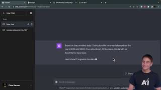 How to Use ChatGPT to Get Financial Data to Import to Excel Google Sheets amp PDF [upl. by Amaerd]