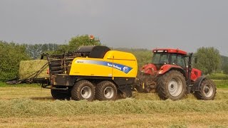 Kristof Willems  New Holland BB9060 amp McHale 998 [upl. by Hyrup635]