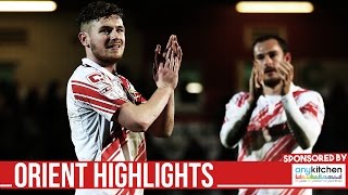 HD HIGHLIGHTS  Stevenage 41 Leyton Orient  League Two 20162017 [upl. by Chader28]