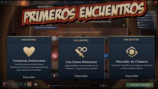 Encuentros Crownfall Acto 2 Los Desiertos de Druud Dota 2 [upl. by Nnayt]