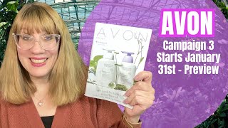 AVON Campaign 3 Starts January 31st  Preview [upl. by Adnylam114]