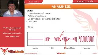 Semiología del sistema respiratorio parte 1  Neumología  Villamedic [upl. by Nenad879]