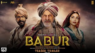 Babur  The Mughal Emperor  Trailer  Shah Rukh Khan Ajay Devgan Suhana Khan  Tseries IMAX 3D [upl. by Alfonse]