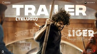 Liger Official Trailer Telugu  Liger Telugu Trailer  Vijay Devarakonda  VM Telugu [upl. by North73]