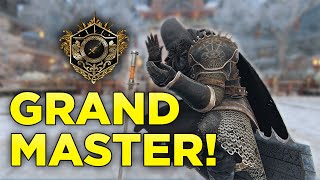 Bash Prior Reaches GrandMaster  For Honor Ranked Duels [upl. by Nylrahs]