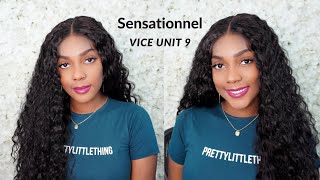 Vacation Hair  Sensationnel Synthetic Hair Vice HD Lace Front Wig  VICE UNIT 9 [upl. by Ntsud]