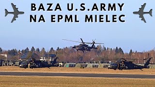 Baza wojskowa US Army na lotnisku EPML Mielec [upl. by Loeb]