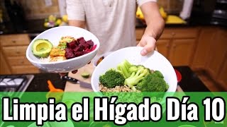 Como Limpiar El Higado Dia 10 Ideas para Almuerzo [upl. by Madoc]