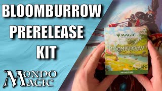 Bloomburrow Prerelease Kit  Mondo Magic [upl. by Annaej]