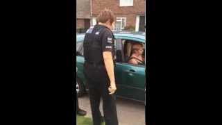 WOMAN DRIVER BLOCKS ROAD WASTES POLICE TIME Witham Essex [upl. by Horatio]