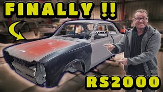 The MK1 Escort RS2000 Finally gets it front end replaced  Sort Of [upl. by Otxis]