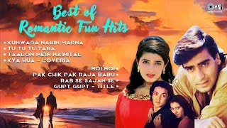 Best Of Romantic Fun Hits  Audio Jukebox  Hits Bollywood Songs  Kuwara Nahin Marna  Love Songs [upl. by Bonina]