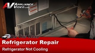 Whirlpool Refrigerator Repair  Not Cooling  Compressor [upl. by Heall465]