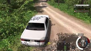 Rally Sim League  BeamNG Rally Championship 3  Stage 2 RWD Mixed Asphalt Circuit [upl. by Moyna]