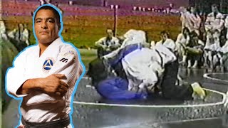 RARE Rickson Gracie Rolling With 50 People For 25 Minutes At A Seminar In Chicago 😱🔺 [upl. by Rubina]