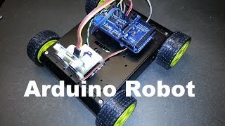 Arduino SainSmart 4WD Robot Update Code Modifications [upl. by Kessia]