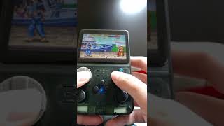 Circular Dpad usage demo R36S with Super Street Fighter II [upl. by Tarkany]