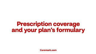 Prescription coverage and your plan’s formulary [upl. by Helfant]