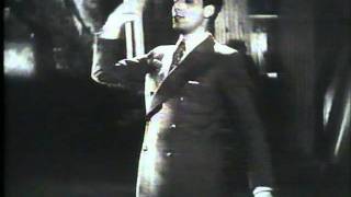 Musikstadt Berlin Willi DomgrafFassbaender  baritone 1938 footage [upl. by Etnauj]