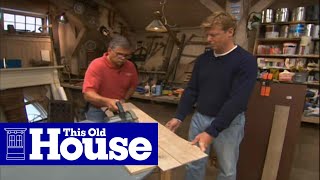 How to Make a Circular Saw Guide  This Old House [upl. by Nylasor636]