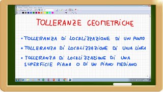 tolleranza di localizzazione di una linea di un punto e di un piano [upl. by Delmer]