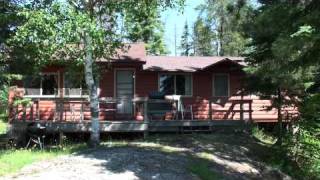 Maraboeuf Cabin on Seagull Lake and BWCA [upl. by Htiekal]