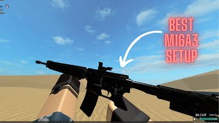 Best M16A3 setup Phantom forces [upl. by Tinaret]