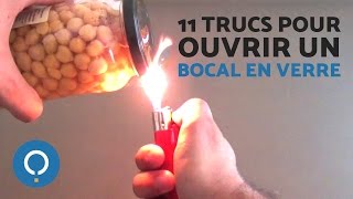 11 trucs pour ouvrir un bocal en verre [upl. by Greff270]