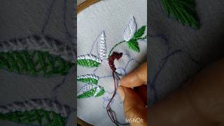 satin stitch embroidery design [upl. by Aniaz]